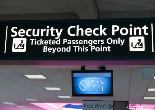 Signs at the Airport