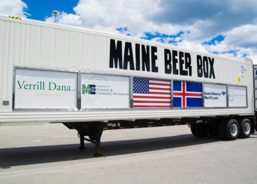 Maine Beer Box Truck